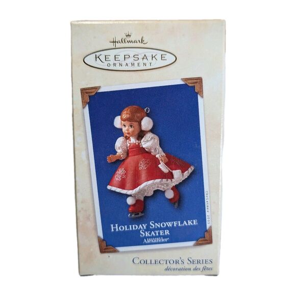 Hallmark 2003 Collector's Series: Madame Alexander Holiday Snowflake Skater NEW - Picture 1 of 7